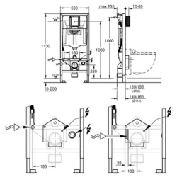 Інсталяція GROHE Rapid SL 39112001