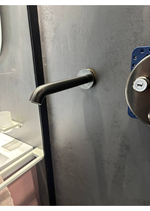 Душова система прихованого монтажу з виливом Grohe Grohtherm SmartControl KIT34863AL0UA Графит матовий