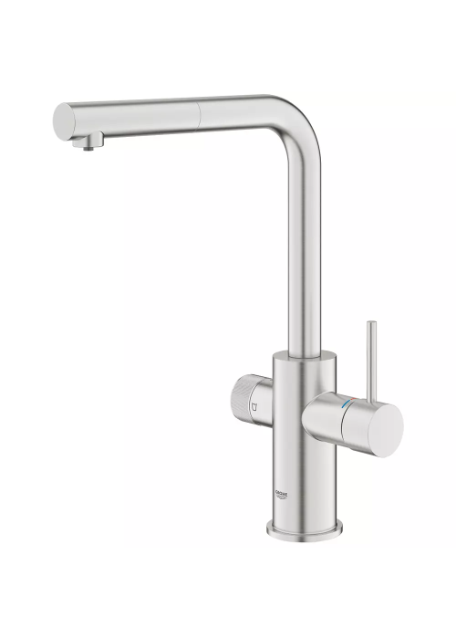 Смеситель для кухни Grohe Blue Pure Minta 30590DC0 для подачи технической и фильтрованной воды, суперсталь