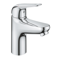 Одноважільний змішувач для раковини Grohe QuickFix Swift S-Size (24318001)
