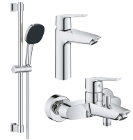 Комплект смесителей для ванной комнаты Grohe QuickFix Start ColdStart UA202301ME