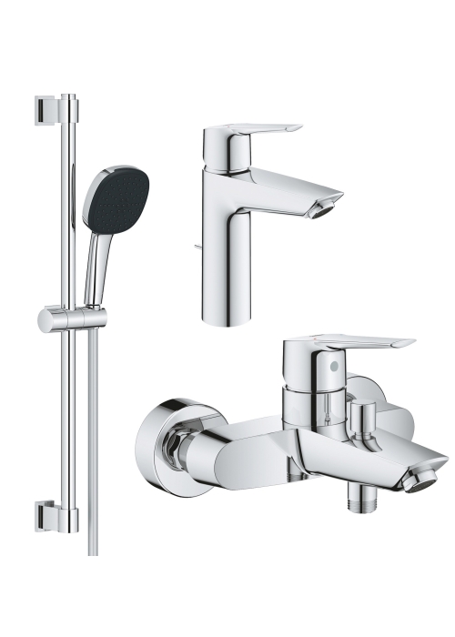 Комплект змішувачів для ванної кімнати Grohe QuickFix Start UA202301MQ