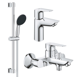 Комплект змішувачів для ванної кімнати Grohe QuickFix Start Edge ColdStart UA202501SE