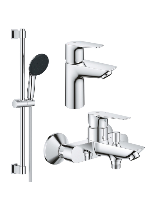 Комплект змішувачів для ванної кімнати Grohe QuickFix Start Edge ColdStart UA202501SE