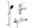 Комплект змішувачів для душу з термостатом Grohe QuickFix Precision Flow&Start Edge UA202503TS