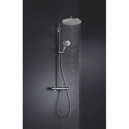 Душова система з термостатом Grohe Rainshower Smartactive Cube 310, 26647000 (виставковий зразок)