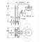Душова система з термостатом для настінного монтажу Grohe Tempesta System 210 (26811001)