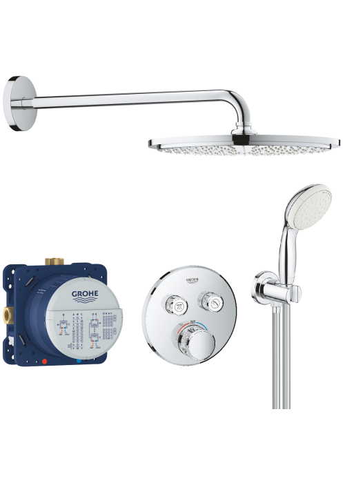 Набор скрытого монтажа для душа Grohe Grohtherm SmartControl, 26406SC1