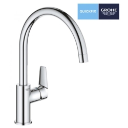 Смеситель для кухни Grohe QuickFix StartEdge 30529001 с дозатором Authentic 40537000 (30529005)