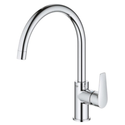 Смеситель для кухни Grohe QuickFix StartEdge 30529001 с дозатором Authentic 40537000 (30529005)