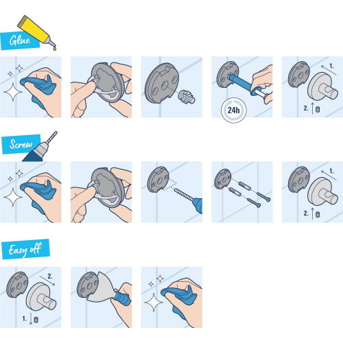 Набір аксесуарів Grohe Start Cube 3 в 1, BF40961SC