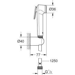 Гигиенический душ Grohe Tempesta-F Trigger Spray 30 26356IL0