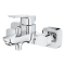 Комплект змішувачів для ванної кімнати Grohe Cubeo UA125246M