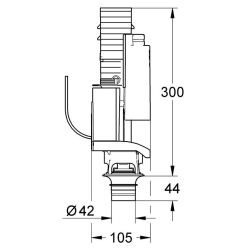 Змивний клапан Grohe, 38736000