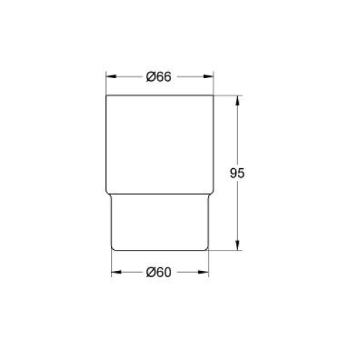 Склянка прозора GROHE ESSENTIALS, 40372001