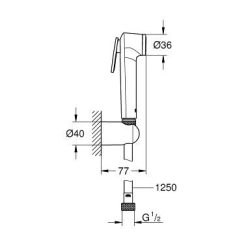 Гигиенический душ GROHE Tempesta-F Trigger Spray 30 27513001