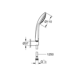 Душовий набір Grohe Euphoria 110 Mono, 27354000