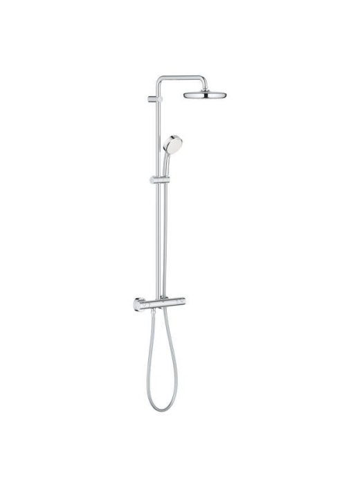 Душова система з термостатом Grohe New Tempesta Cosmopolitan 210,