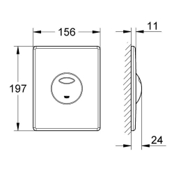 Кнопка змиву Grohe Skate 38862000