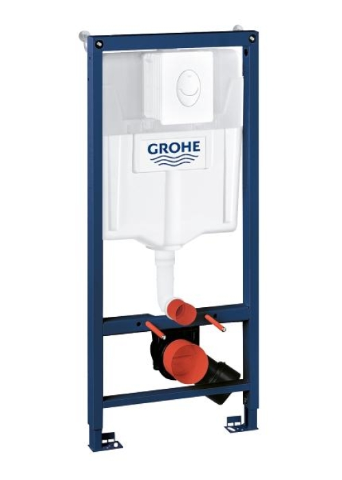 Інсталяційна система GROHE Rapid SL (38722001) з Білою клавішею Skate Air