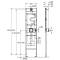 ❤ Інсталяція для установки душової системи GROHE Rapido Shower Frame, 1039939990