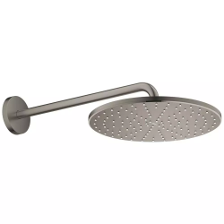 Верхній душ із душовим кронштейном 2 режими струменя Grohe Rainshower 310 Mono 26558AL0 Графіт матовий