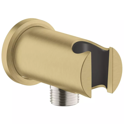 Подключение душевого шланга с держателем Grohe Rainshower 26658GN0 Золото матовое