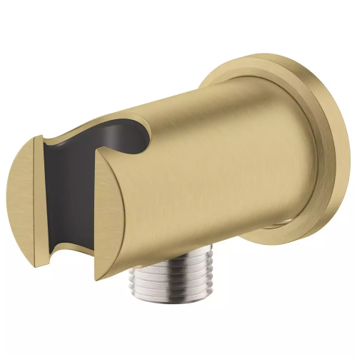 Подключение душевого шланга с держателем Grohe Rainshower 26658GN0 Золото матовое