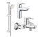 Набір змішувачів Grohe BauLoop New 3 в 1 UA123214M0