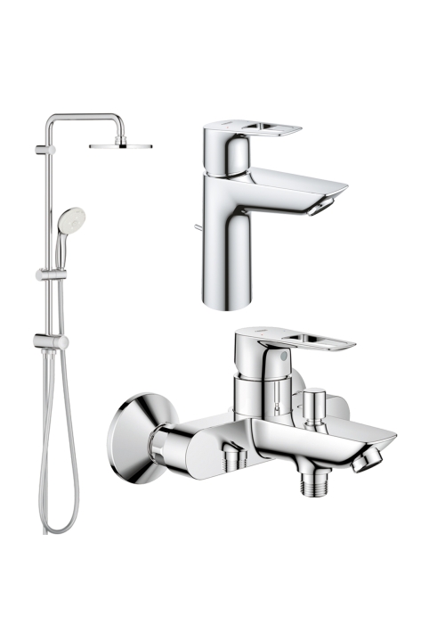 Набір змішувачів Grohe BauLoop New 3 в 1 UA123214R0