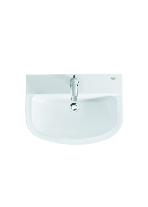 Умывальник Grohe Bau Ceramic 39421000 + Cмеситель для умывальника Grohe Eurosmart 23322001