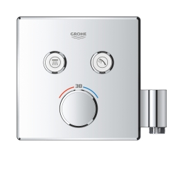 Душова система прихованого монтажу з термостатом Grohe Grohtherm SmartControl 34865000