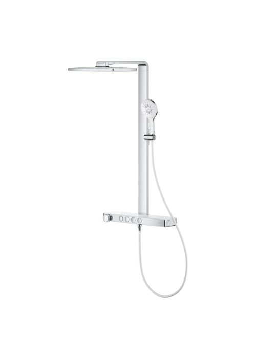 Душова система GROHE Rainshower Aqua Pure з термостатом для настінного монтажу, хром (1009610000)