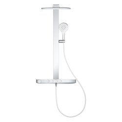 Душова система GROHE Rainshower Aqua Pure з термостатом для настінного монтажу, хром (1009610000)