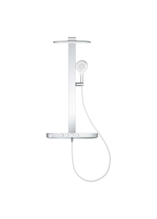 Душова система GROHE Rainshower Aqua Pure з термостатом для настінного монтажу, хром (1009610000)
