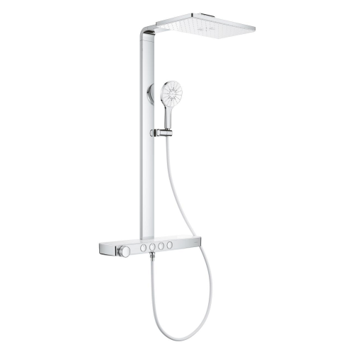 Душова система GROHE Rainshower Aqua Pure з термостатом для настінного монтажу, хром (1009610000)