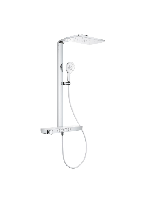 Душова система GROHE Rainshower Aqua Pure з термостатом для настінного монтажу, хром (1009610000)