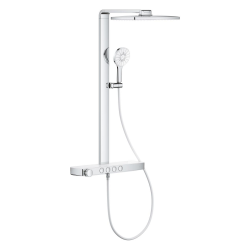 Душова система GROHE Rainshower Aqua Pure з термостатом для настінного монтажу, хром (1009610000)