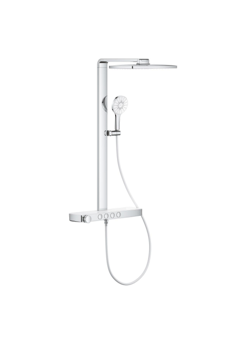 Душова система GROHE Rainshower Aqua Pure з термостатом для настінного монтажу, хром (1009610000)