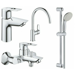 Комплект змішувачів з кухонним змішувачем GROHE BauLoop UA123225K0 (23337000 + 23603000 + 27598001 + 31368000)