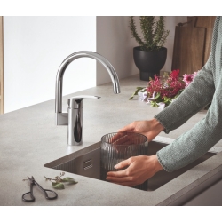 Комплект змішувачів для ванни + змішувач для кухні Grohe Eurosmart New UA123248UH