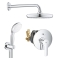 Душова система прихованого монтажу зі змішувачем Grohe QuickFix Start&Vitalio Start 210 UA202802R2