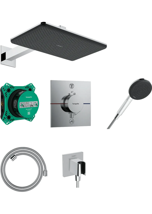 Душевая система скрытого монтажа Hansgrohe Raindance Alive Q 210/340 1jet, 24620000 Chrome