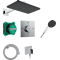 Душевая система скрытого монтажа Hansgrohe Raindance Alive Q 210/340 1jet, 24620000 Chrome