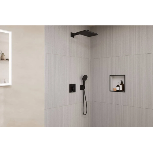 Душова система прихованого монтажу Hansgrohe Raindance Alive Q 210/340 1jet, 24620670 Black