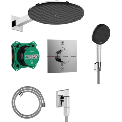 Душова система прихованого монтажу Hansgrohe Raindance Alive S 300 1jet, 24630000 Chrome