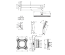 Душова система прихованого монтажу Hansgrohe Raindance Alive S 300 1jet, 24630000 Chrome