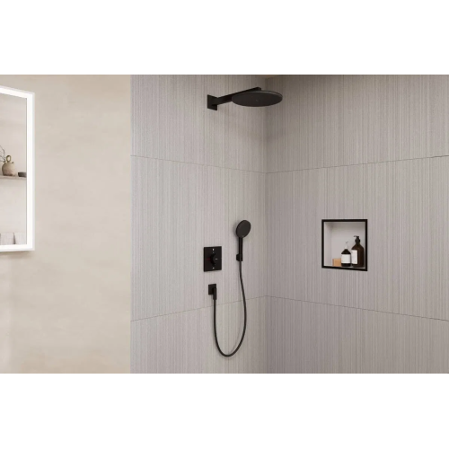 Душова система прихованого монтажу Hansgrohe Raindance Alive S 300 1jet, 24630670 Black Matt