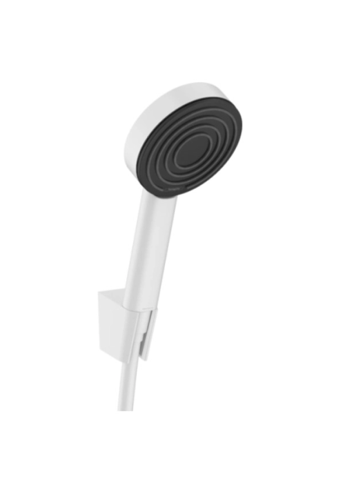 Душова система прихованого монтажу Hansgrohe ShowerSelect Comfort E HighFlow, Matt White 15574700+01800180+24150700+24301700+26457700
