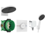 Душова система прихованого монтажу Hansgrohe ShowerSelect Comfort E HighFlow, Matt White 15574700+01800180+24150700+24301700+26457700